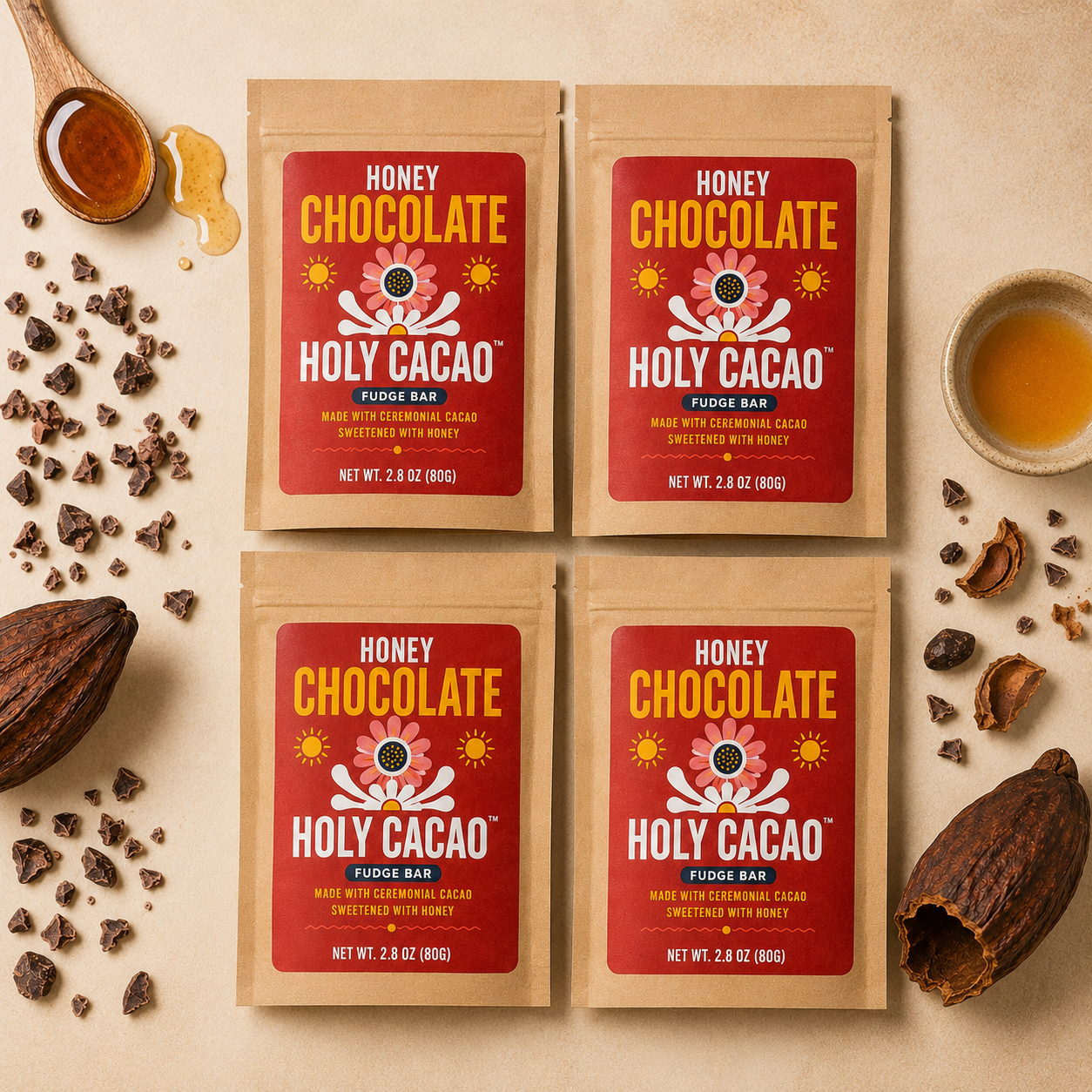 Honey Chocolate Bar